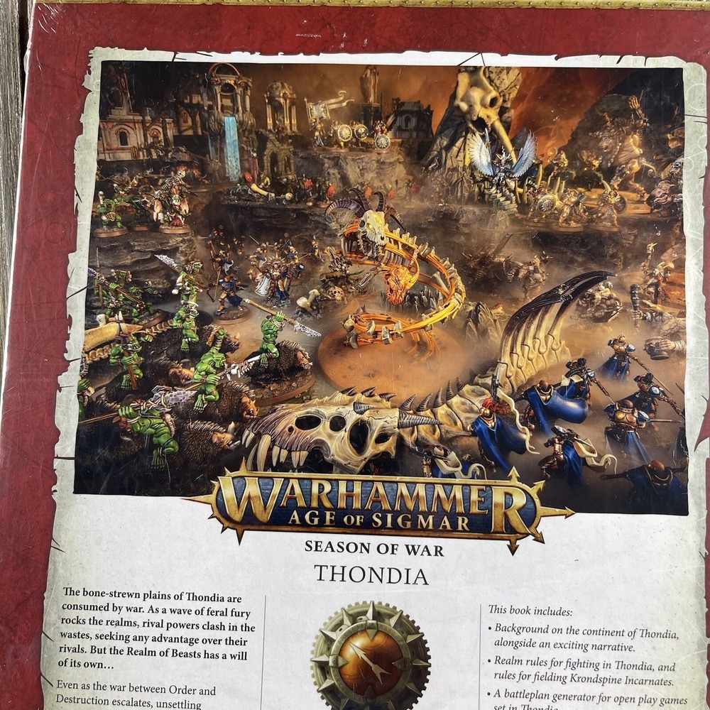 Season of War Thondia Book Warhammer Age of Sigmar AOS Games Workshop Sealed - Picture 13 of 16